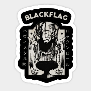 black flag Sticker